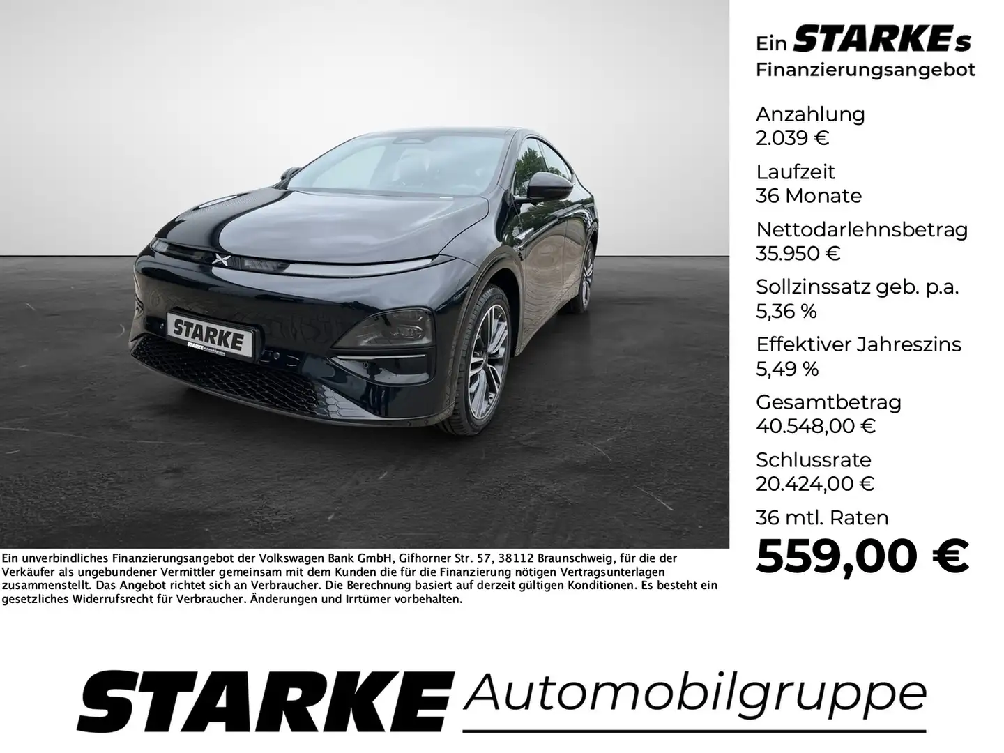 Xpeng G6 RWD Standard Range Noir - 1