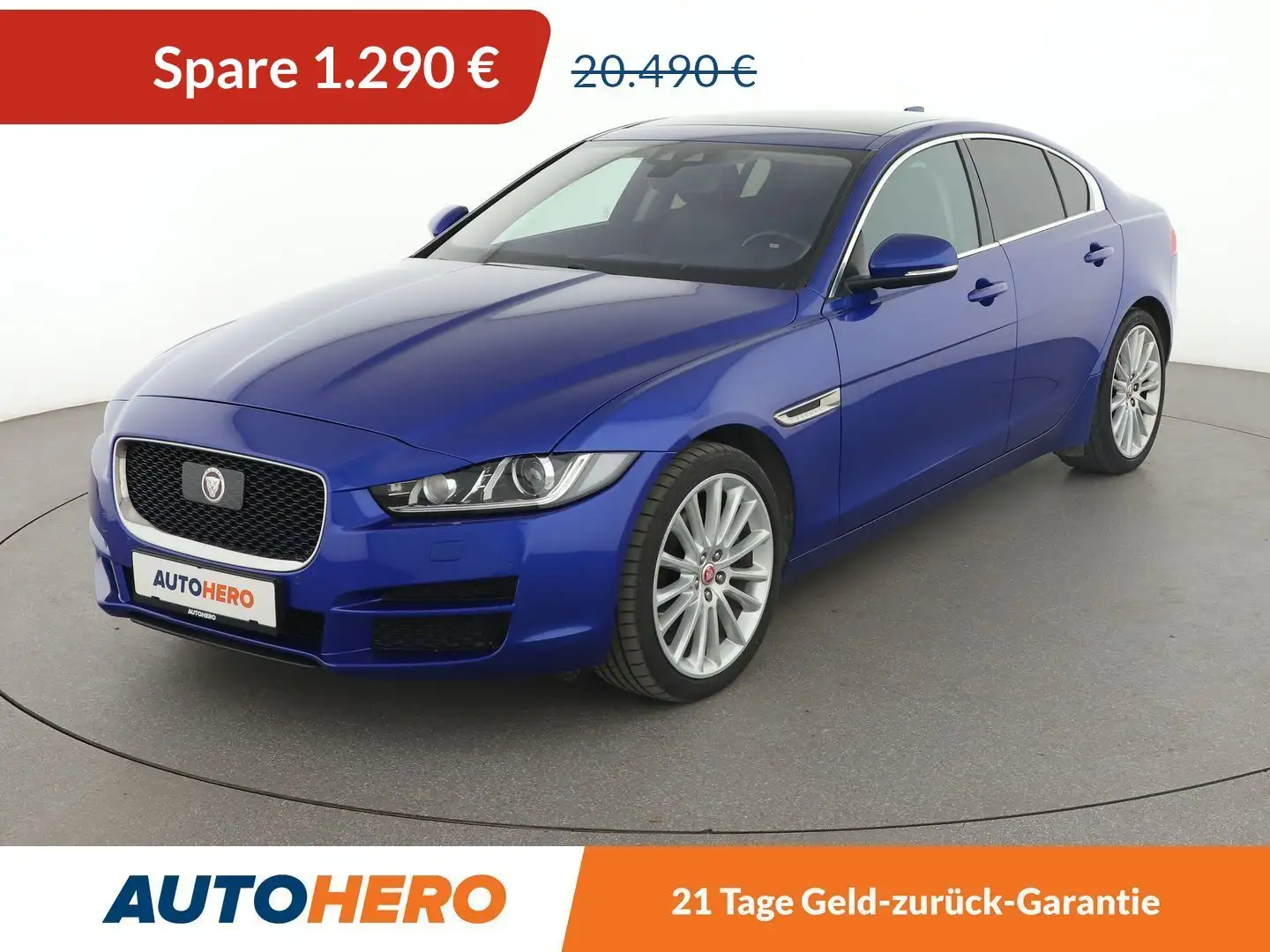 Jaguar XE 20d Portfolio AWD Aut*NAVI*XENON*ACC*CAM*PDC*SHZ* Blau - 1