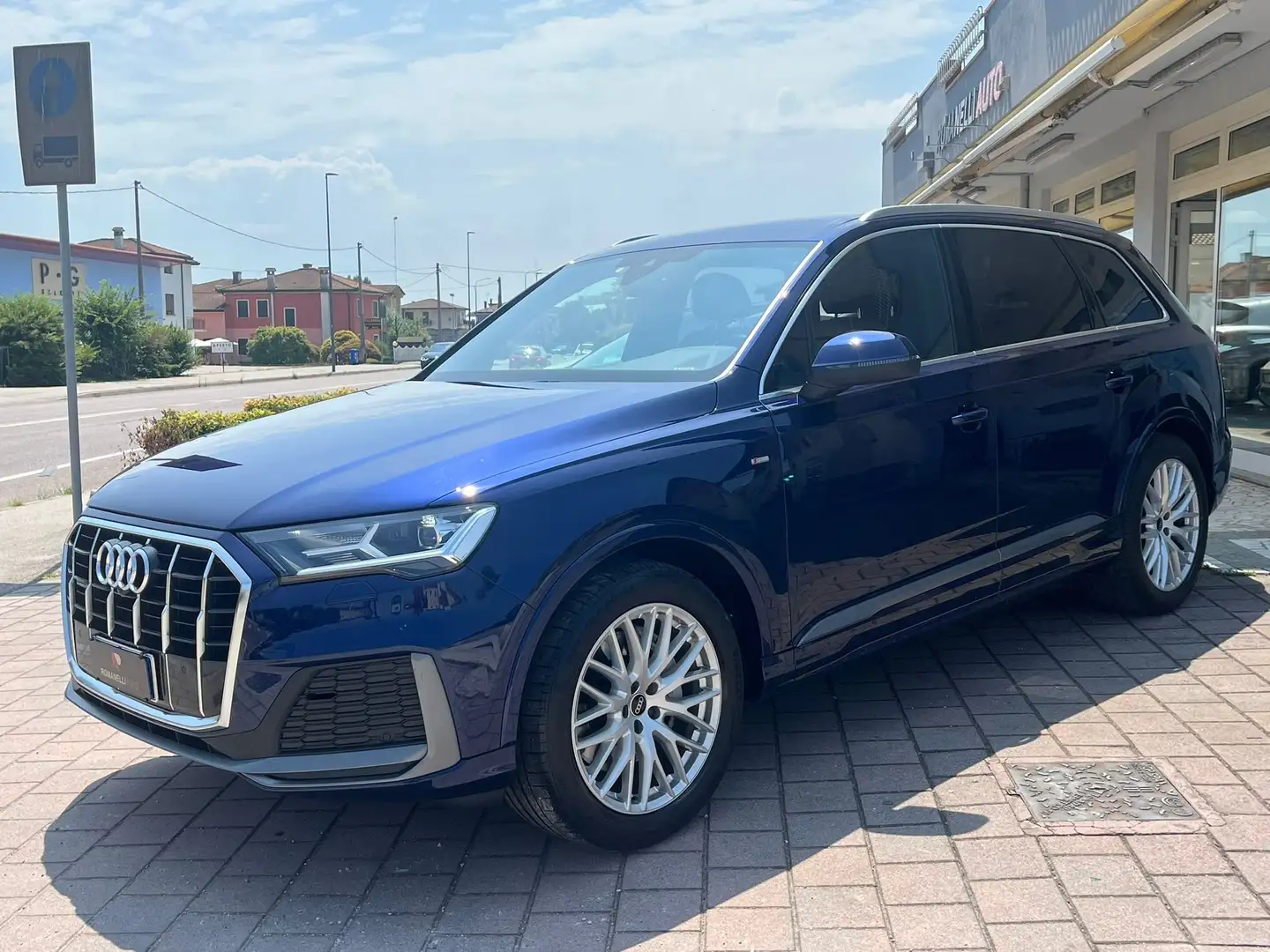 Audi Q7 Q7 50 3.0 tdi mhev quattro SPORT Bleu - 1