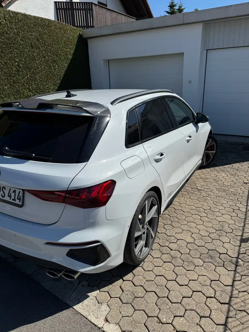 Audi S3 2.0 TFSI quattro HUD,Carbon Spoiler uvm. Weiß - 2