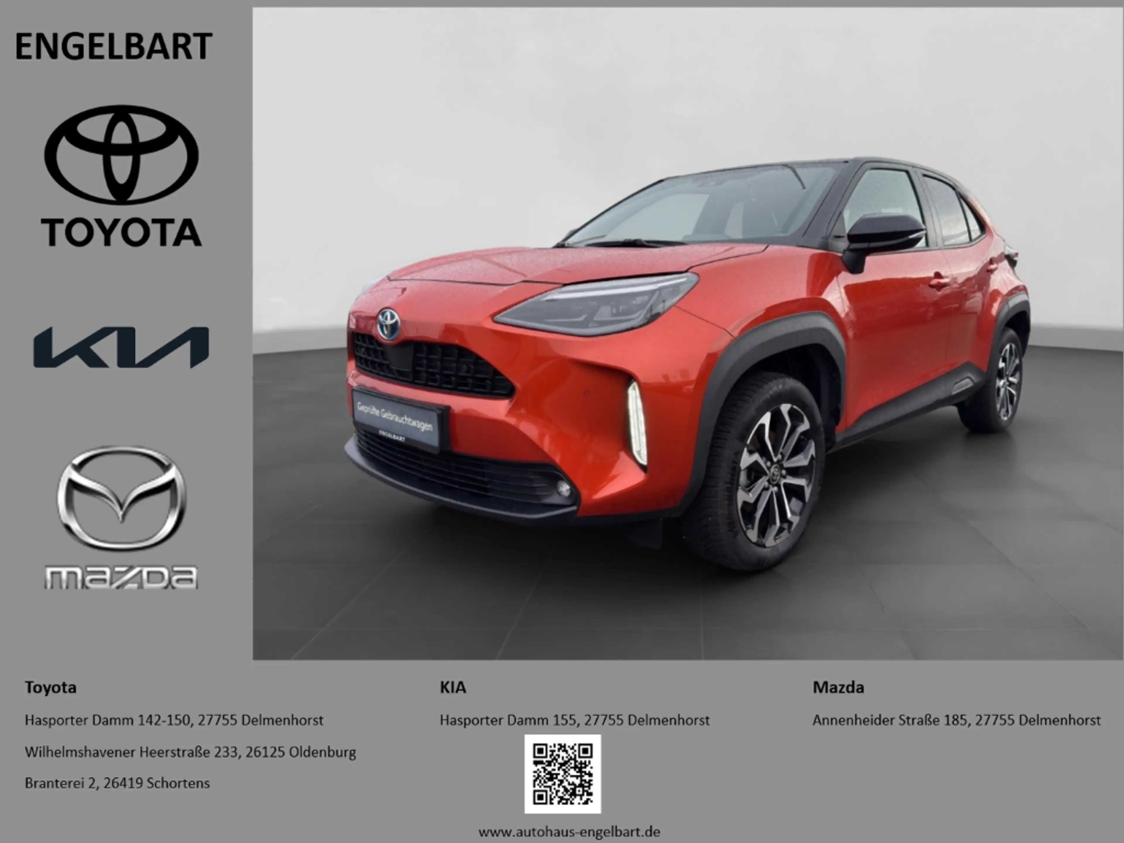 Toyota Yaris Cross Hybrid Spicy Edition Navi 360 Kamera LED Apple Car