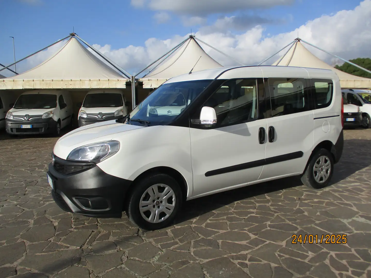 Fiat Doblo 1.3 M-JET 95CV 5 POSTI EURO 6 Blanc - 1