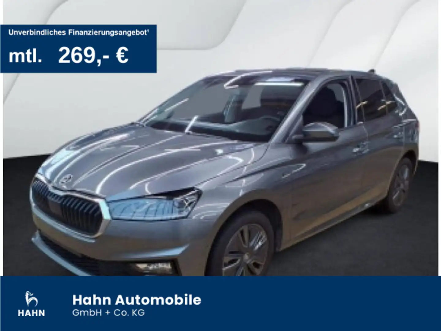 Skoda Fabia 1.0TSI DSG Tour ACC Navi LED Link SHZ Cam Grau - 1