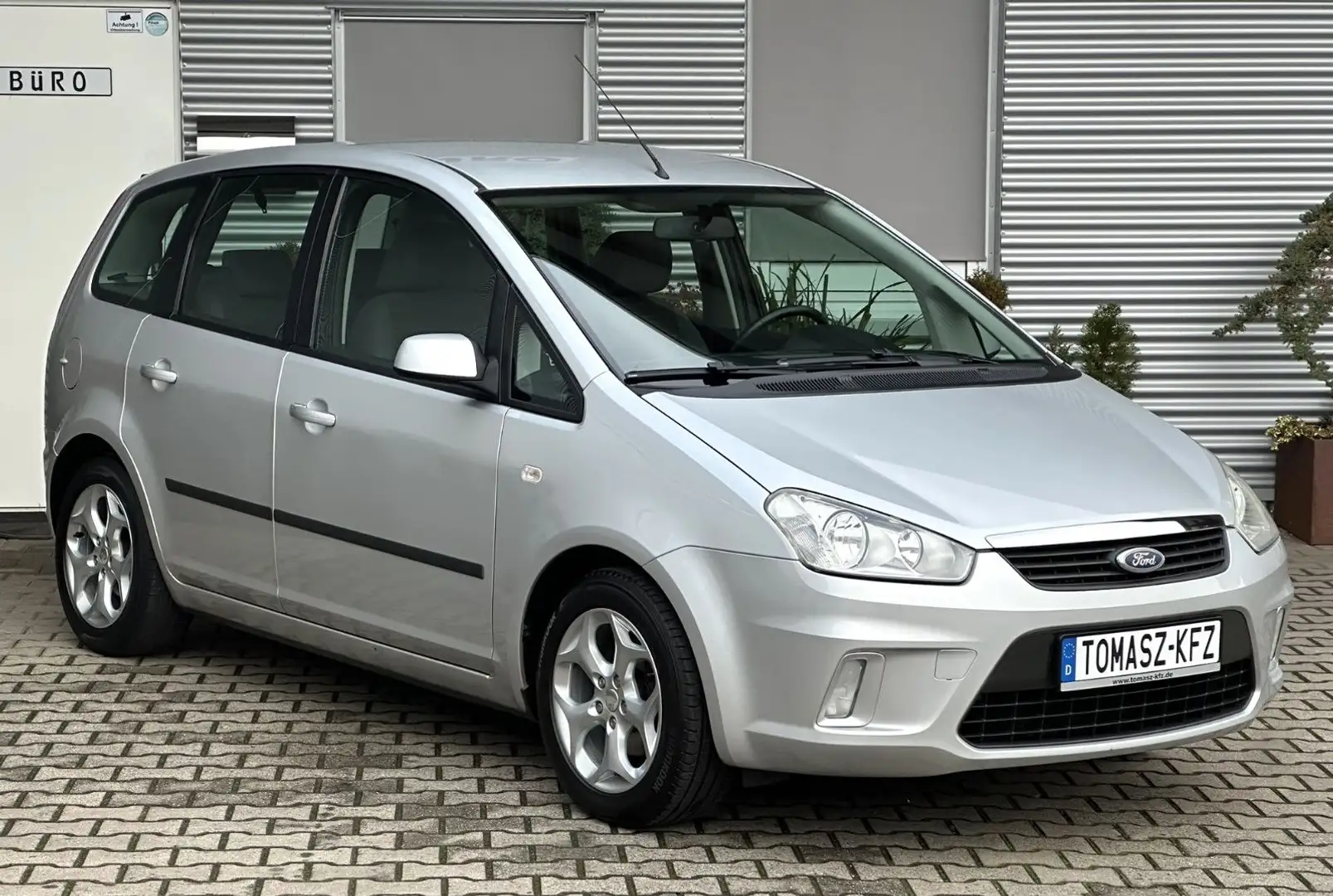 Ford C-Max 1.8 Ghia*Klima*PDC*Temp*TÜV+Insp. NEU Silber - 1