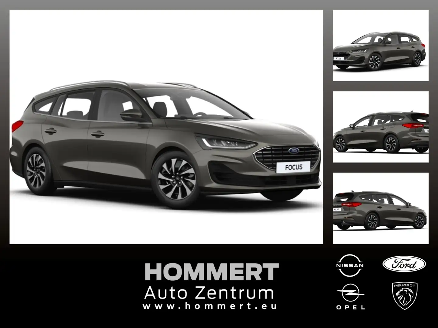 Ford Focus Turnier 1.0 Mild-Hybrid Titanium Navi Alu Grau - 1