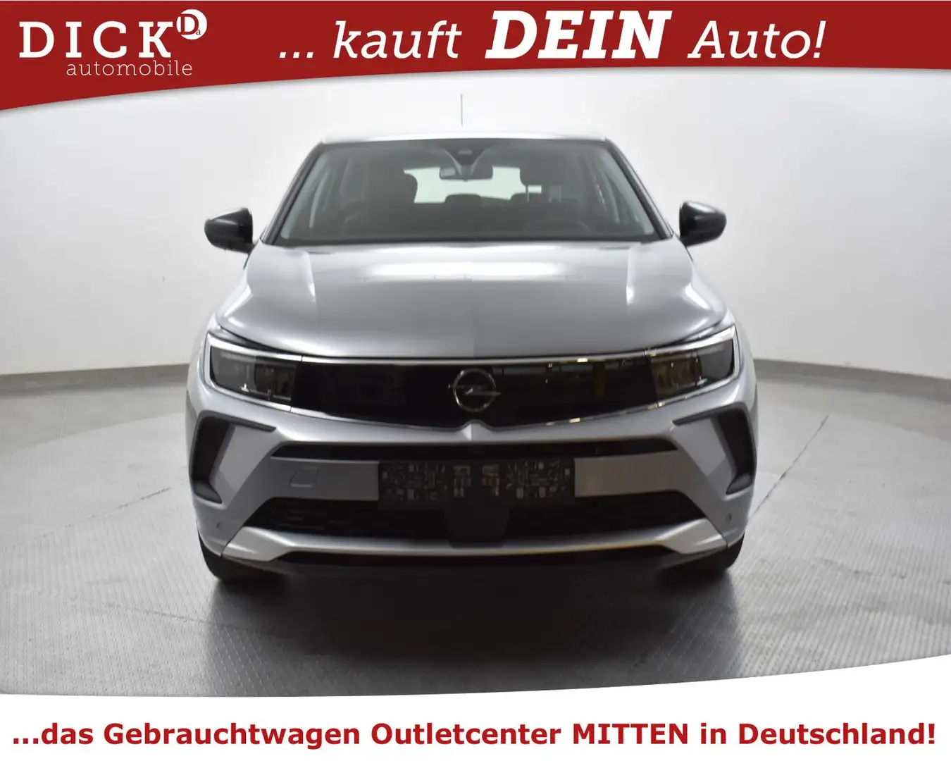 Opel Grandland X 1.2 Aut. Enjoy NAVI+KAM+ACC+LED+SHZ+ Grau - 2