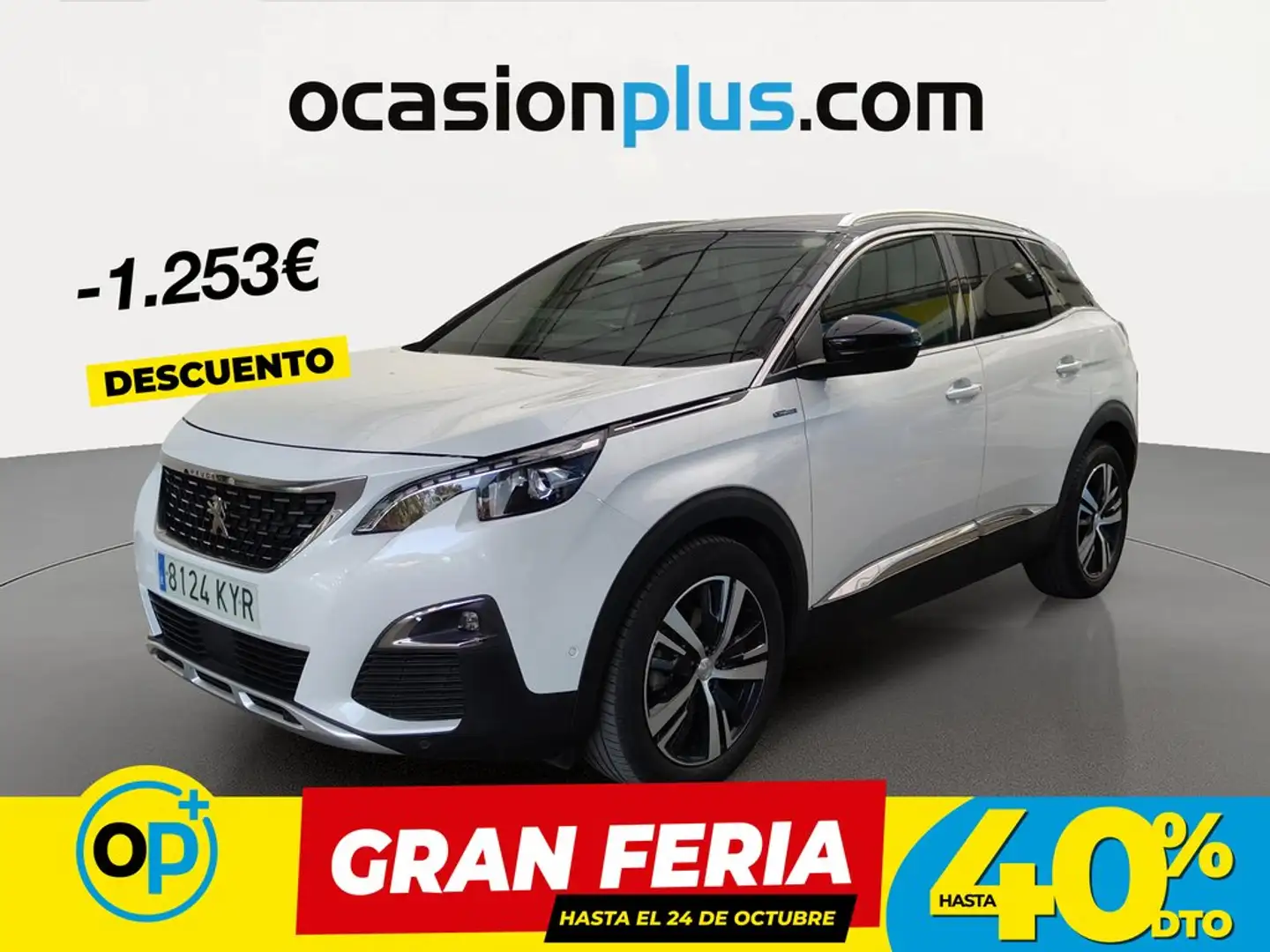 Peugeot 3008 1.2 S&S PureTech GT Line EAT8 130 Blanco - 1