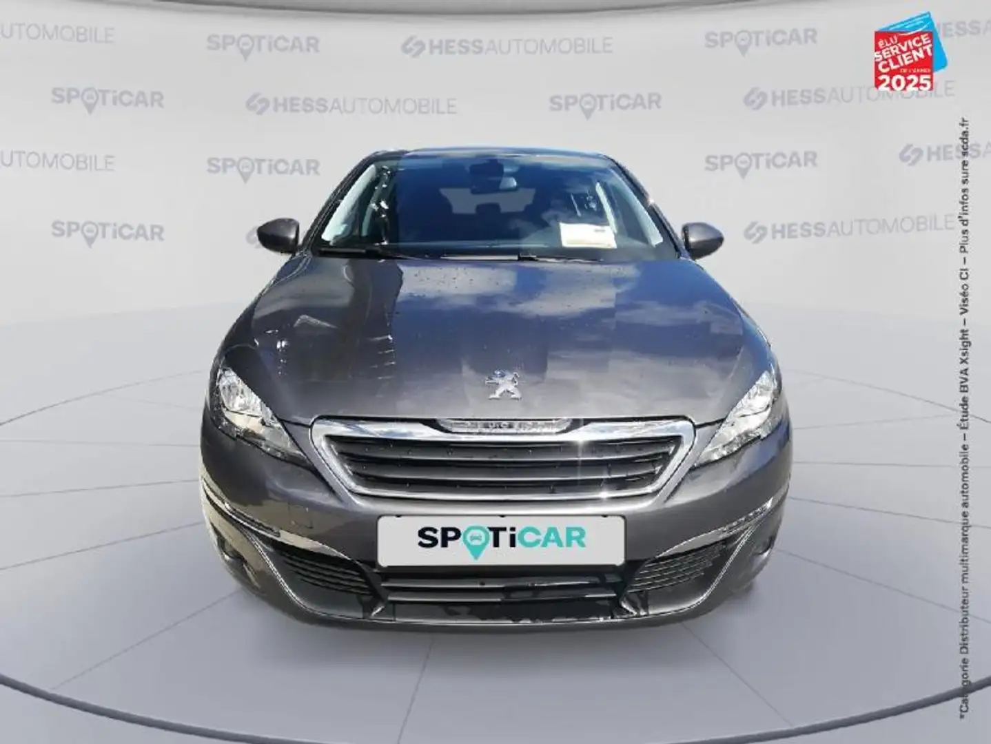 Peugeot 308 1.2 Puretech 110ch Style S\u0026S 5p GPS Radar Ar Gris - 2