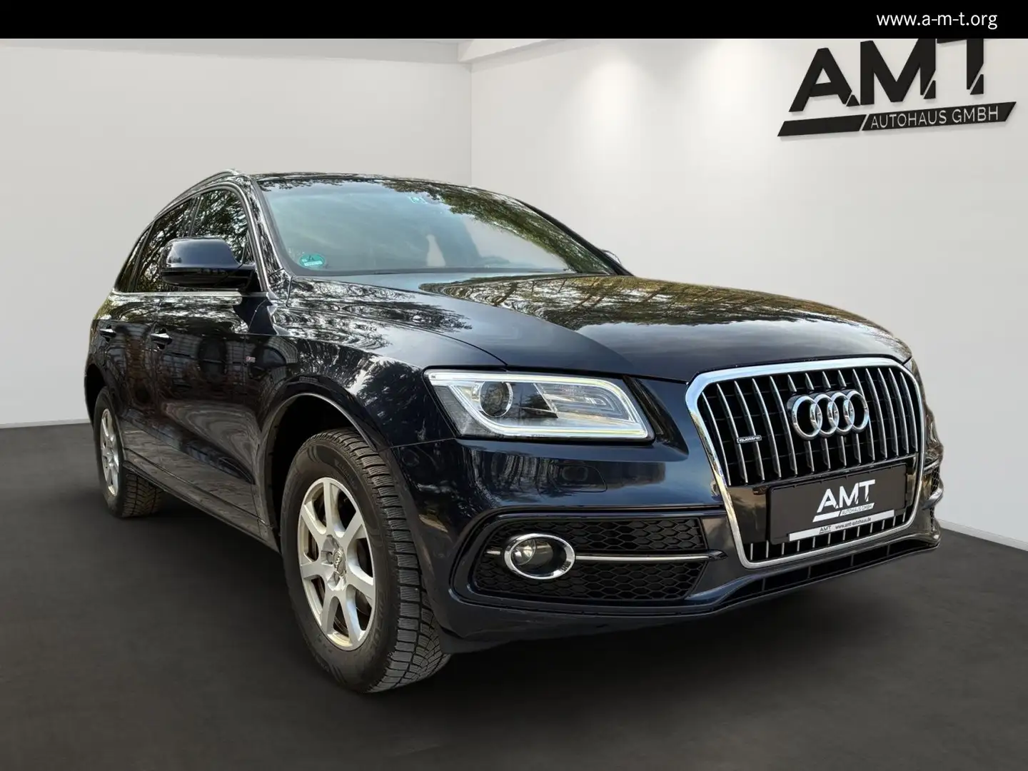 Audi Q5 2.0TDI S-Line quattro Xenon/BC Händler/Export Azul - 2