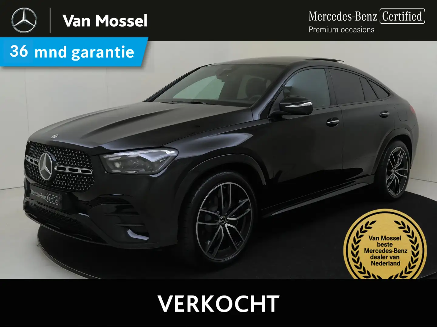Mercedes-Benz GLE 400 Coupé e 4MATIC Sport Edition Panorama Dak / Burmes Noir - 1