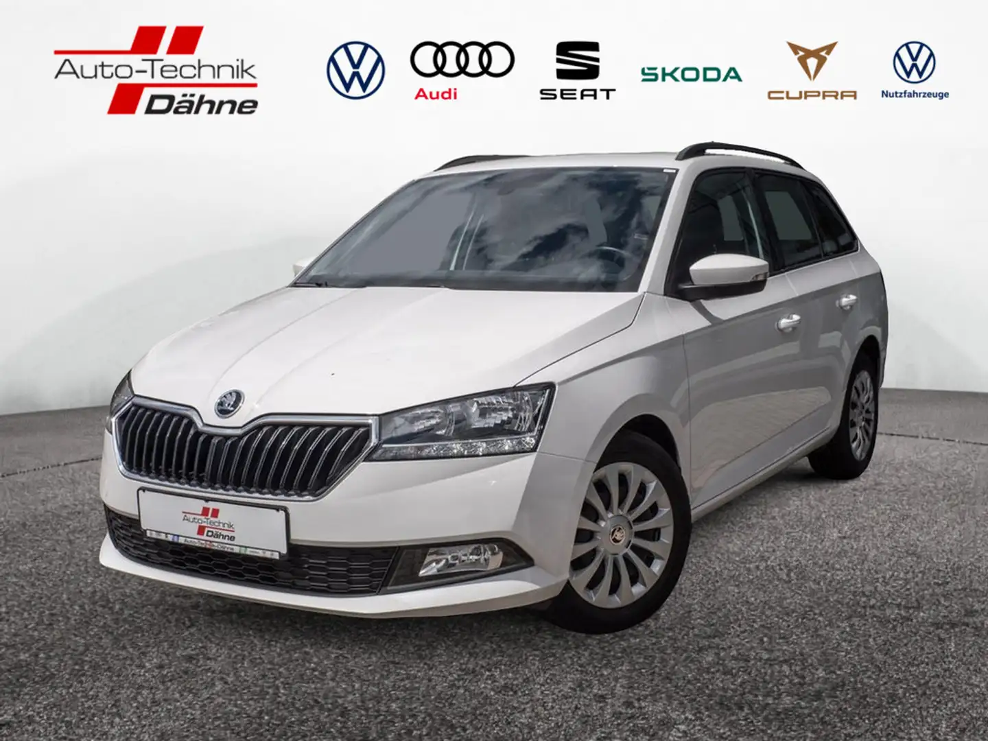 Skoda Fabia Combi 1.0 TSI Ambition KLIMA PDC SHZ Weiß - 1