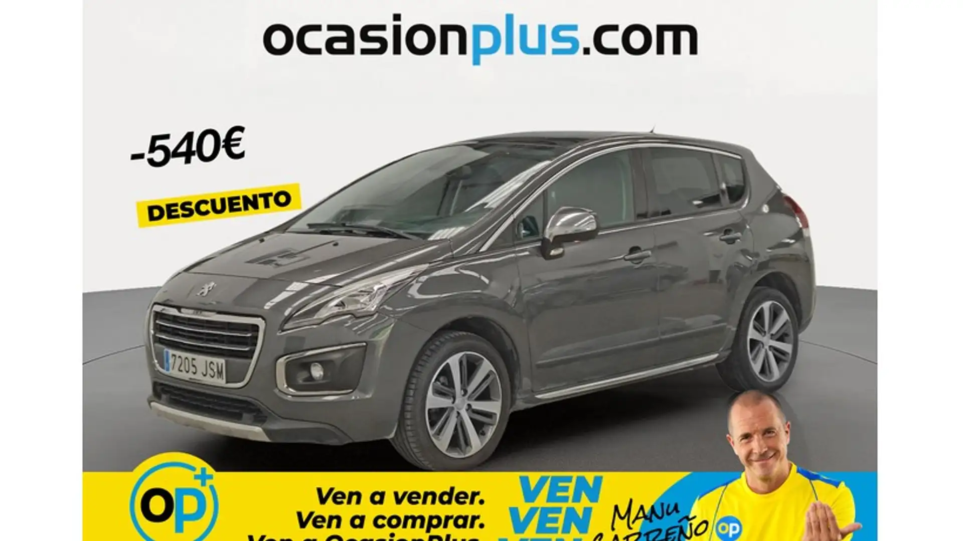 Peugeot 3008 1.2 PureTech S&S Allure 130 Gris - 1