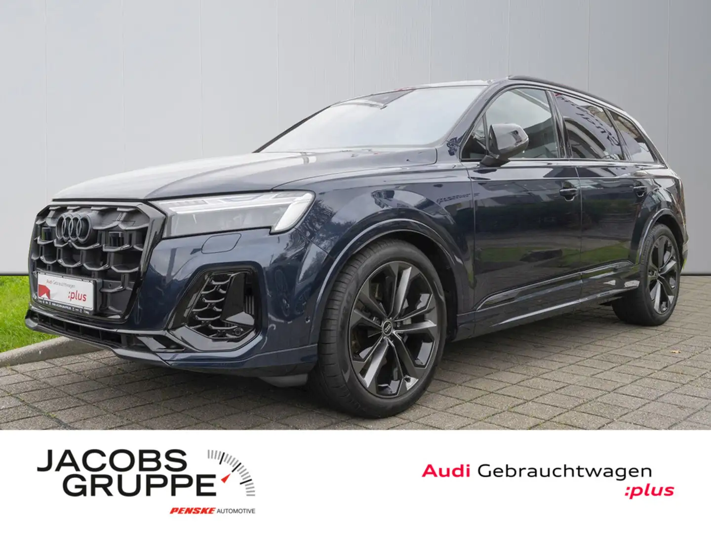Audi Q7 55TFSI 2xS line/Black+/B+O Advanced/134UPE/Night/Laser/Pano/STHZ/Hu Blu/Azzurro - 1