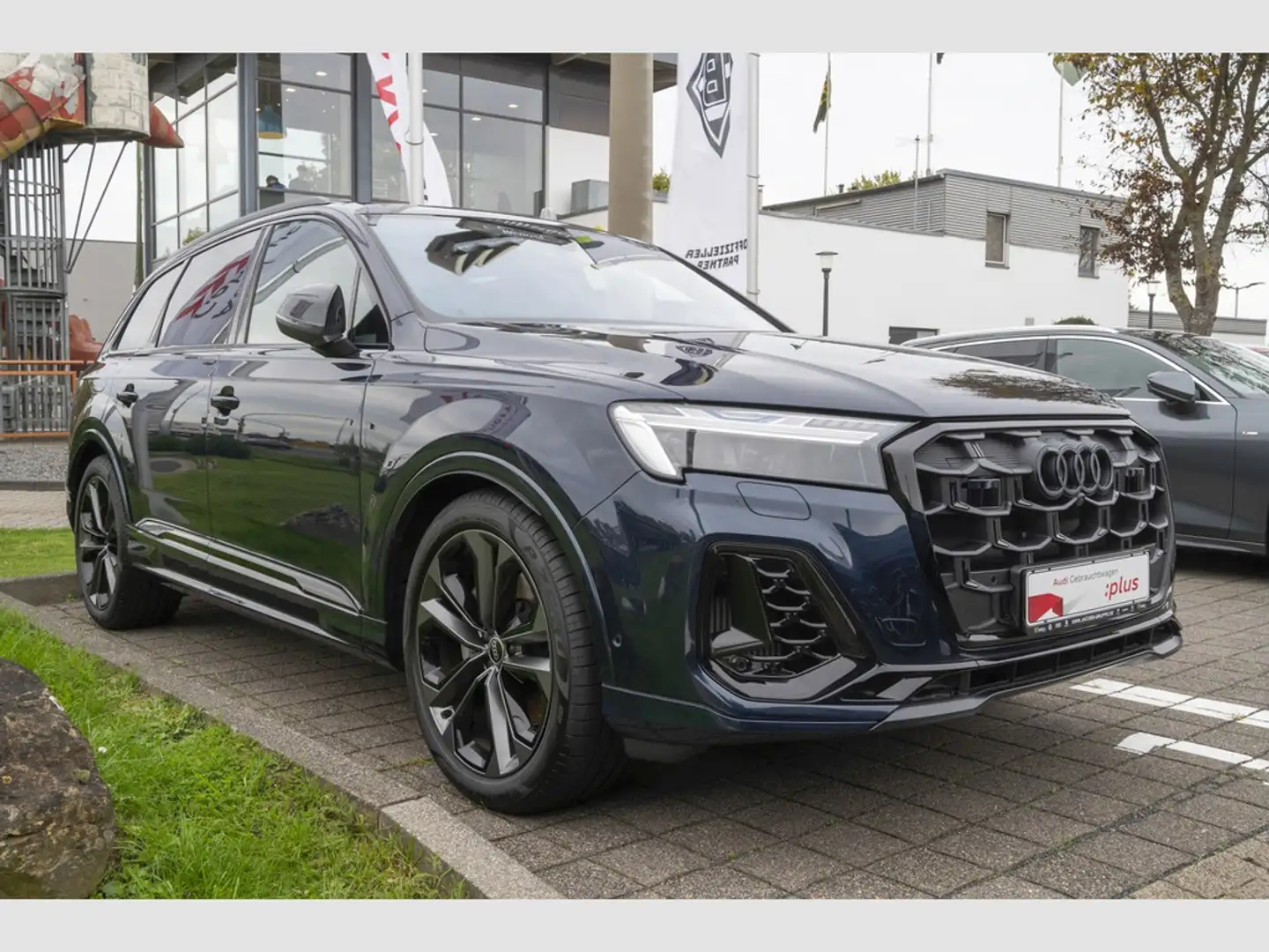 Audi Q7 55TFSI 2xS line/Black+/B+O Advanced/134UPE/Night/Laser/Pano/STHZ/Hu Blu/Azzurro - 2
