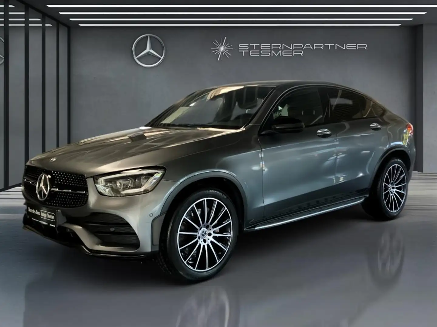 Mercedes-Benz GLC 300 d 4M Coupé AMG+DISTR+TOTW+SSD+HuD+NIGHT Grau - 1