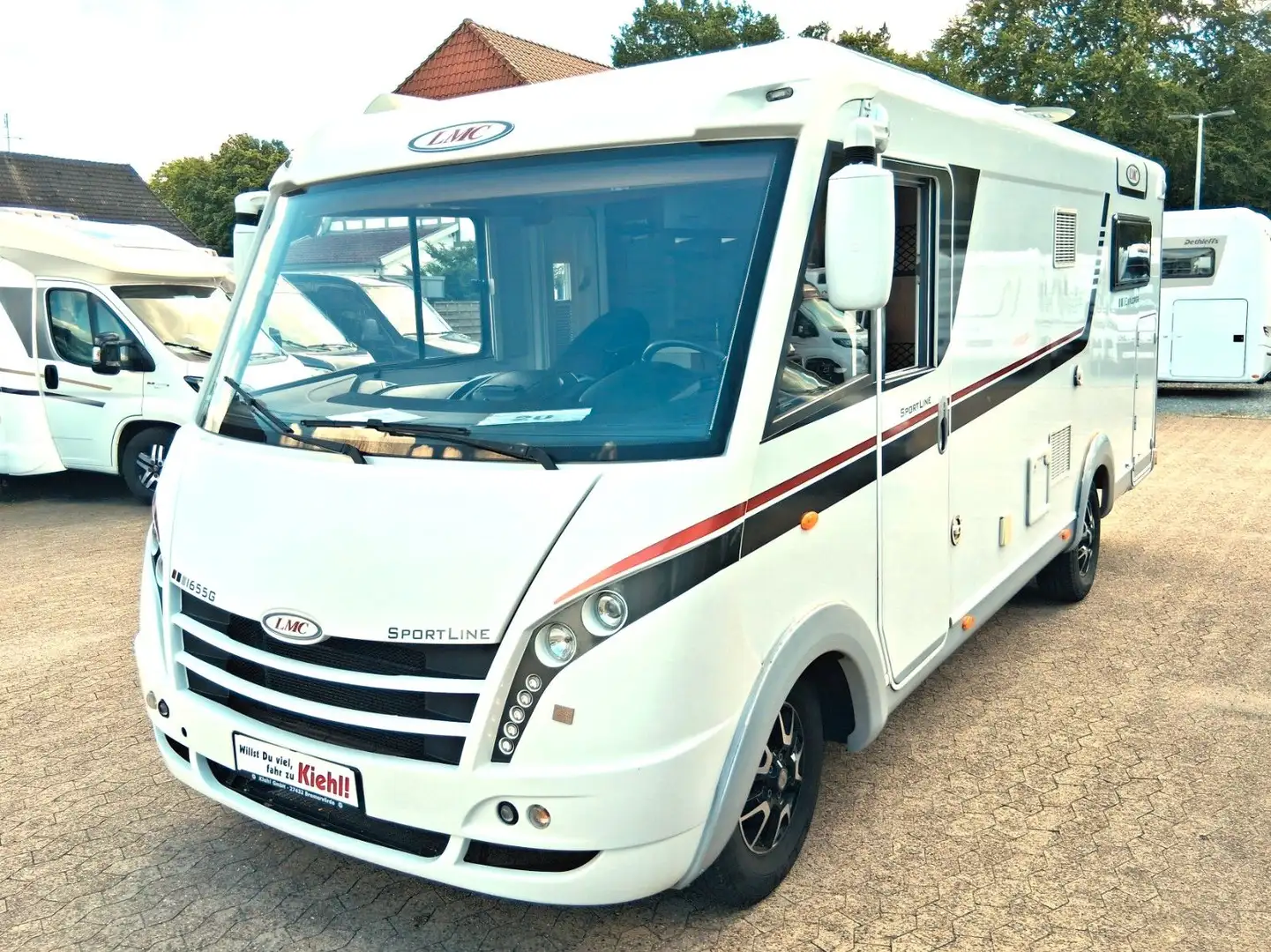 LMC Explorer Sportsline I655 G *Hecksitzgruppe/AHK* Wit - 1