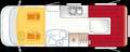 LMC Explorer Sportsline I655 G *Hecksitzgruppe/AHK* Wit - thumbnail 24