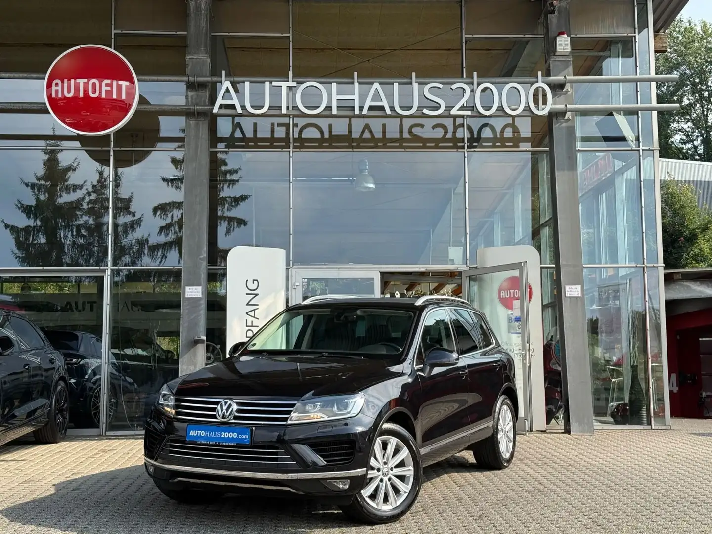 Volkswagen Touareg V6 3,0 TDI  Terrain Tech 4Mot/LUFTF/AHK/ Noir - 1