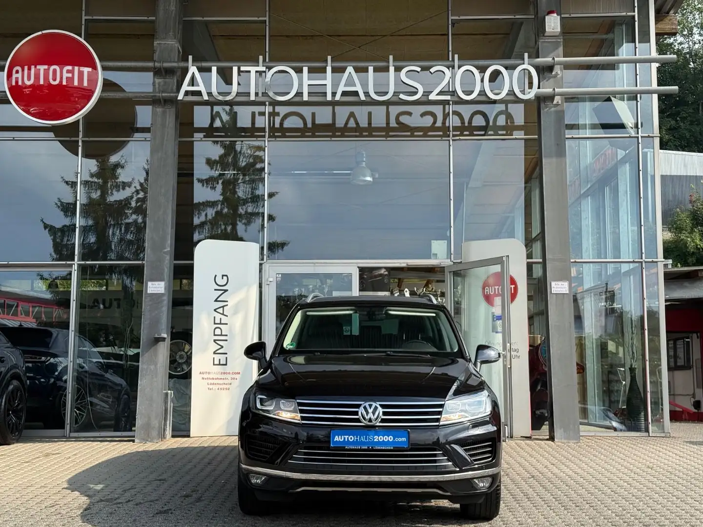 Volkswagen Touareg V6 3,0 TDI  Terrain Tech 4Mot/LUFTF/AHK/ Noir - 2