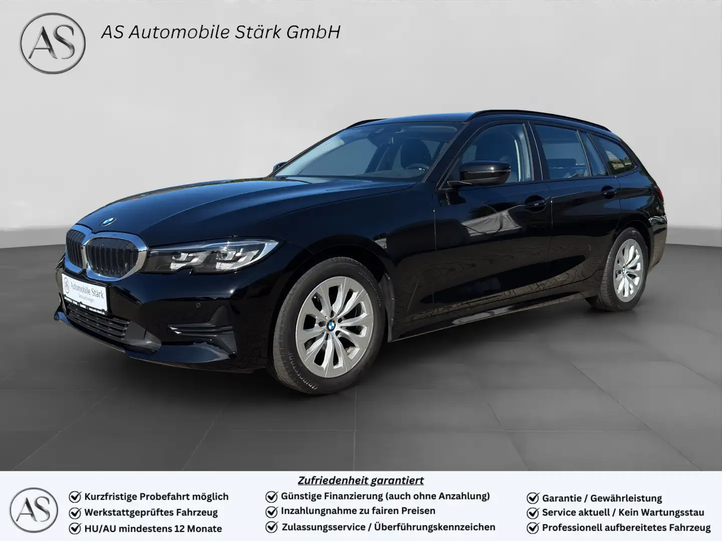 BMW 318 Touring Automatik+Advantage+LED+Navi+AHK Noir - 1