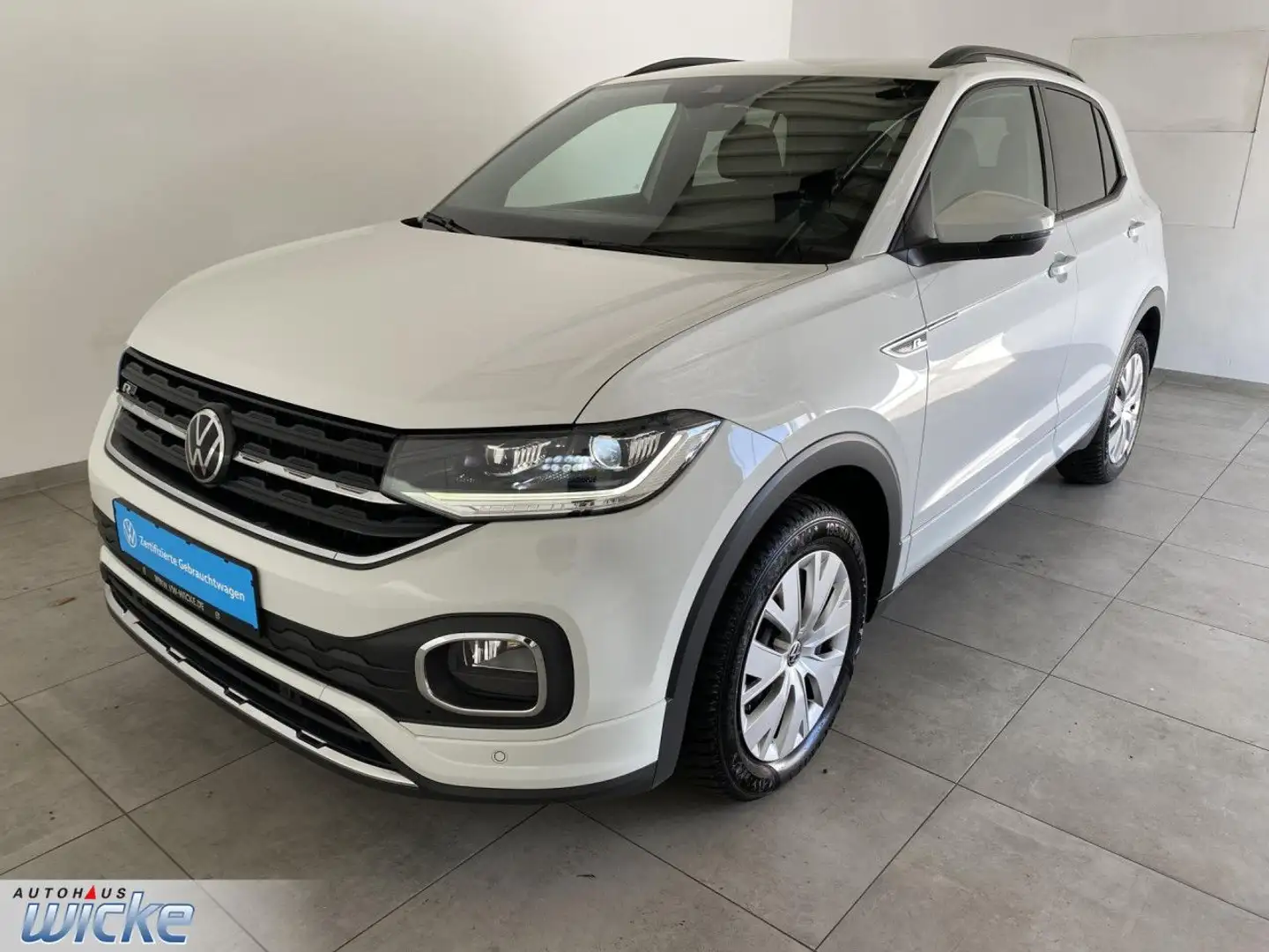 Volkswagen T-Cross 1.5 TSI DSG R-LINE NAVI KLIMA LED KEYLESS Weiß - 2