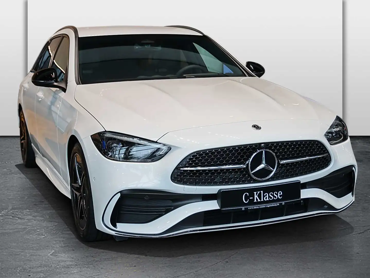 Mercedes-Benz C 200 T+AMG+AHK+DIGITAL LIGHT+MEMORY+NIGHT+KAM++ Білий - 2