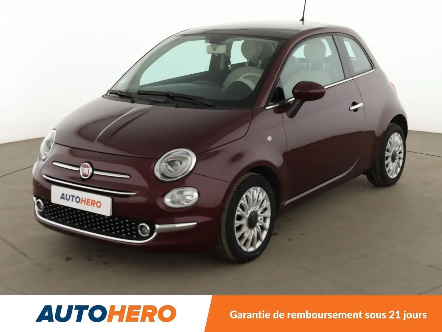 Fiat 500 0.9 TwinAir Lounge Mauve - 1