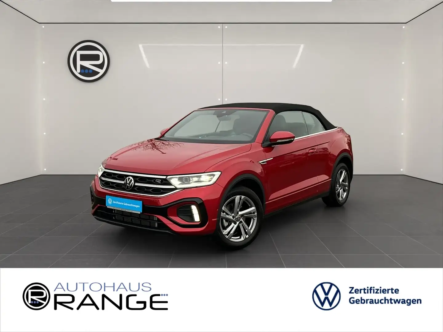 Volkswagen T-Roc Cabriolet 1.5 TSI R-Line, DSG Rot - 1