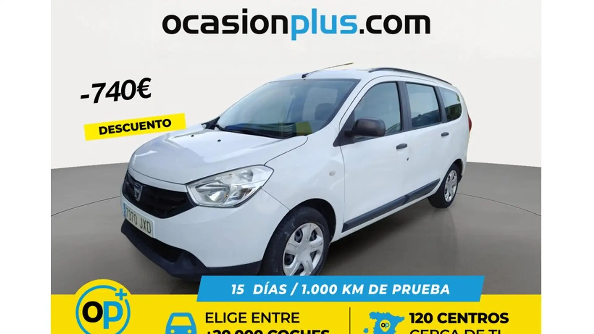 Dacia Lodgy 1.6 Ambiance 5pl. 75kW Blanco - 1