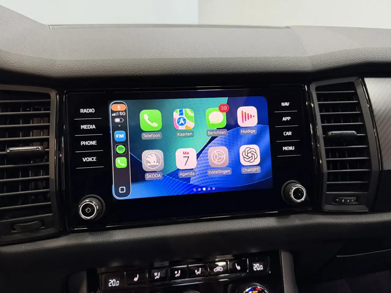 Skoda Kodiaq 1.5 TSI Sportline Plus 7p. Airco ECC Panorama, миниатюра 20