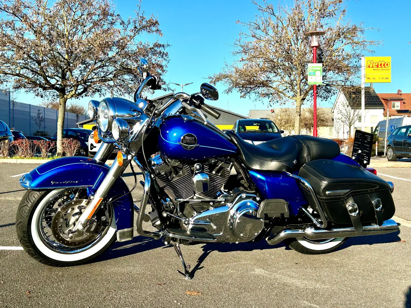 Harley-Davidson Road King Blu/Azzurro - 2