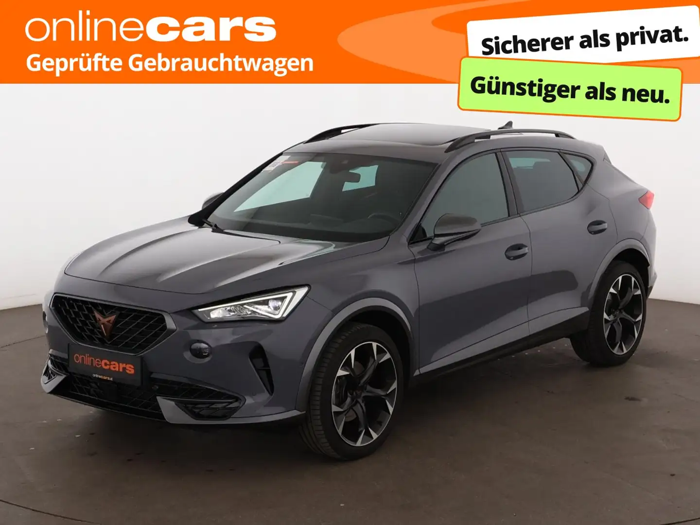 CUPRA Formentor 2.0 TDI 4Drive Aut LED SKY RADAR NAVI Grau - 1