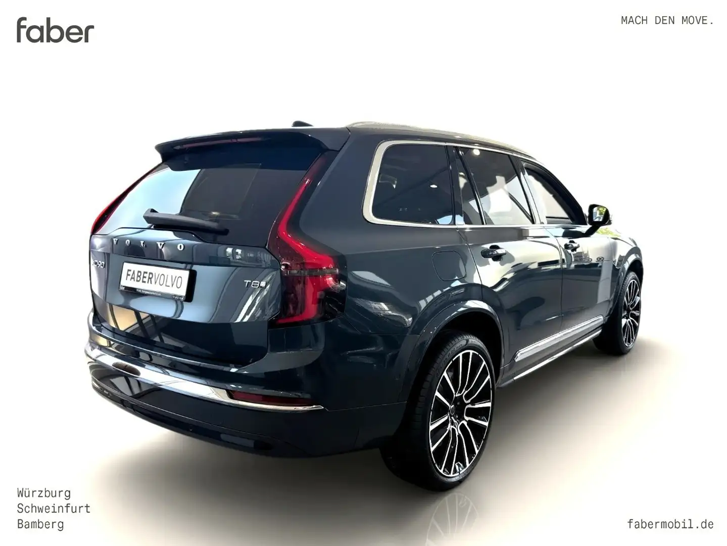 Volvo XC90 T8 AWD Recharge Ultra Bright 7-Sitzer Bleu - 2
