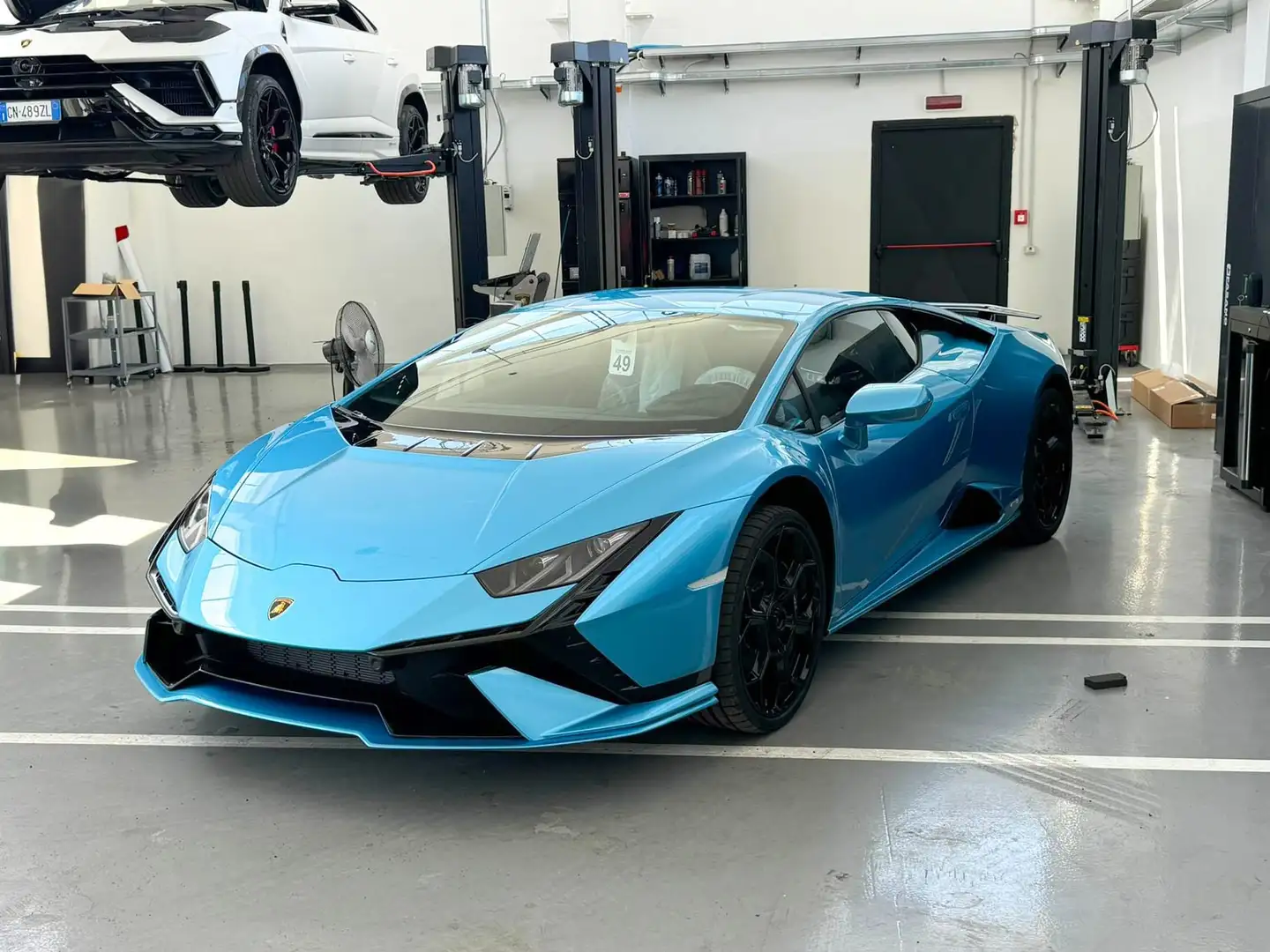 Lamborghini Huracán Huracan Tecnica MY 24-Full Carbon-Lift-Iva Esposta Bleu - 1