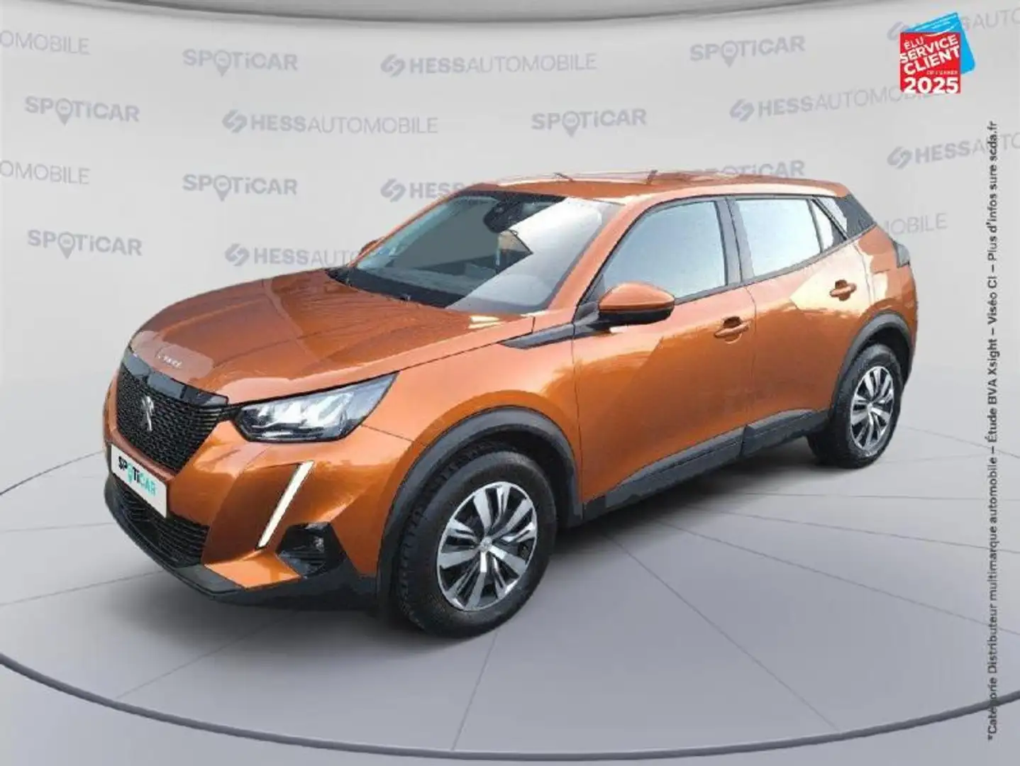 Peugeot 2008 1.2 PureTech 100ch S\u0026S Active Business Orange - 1