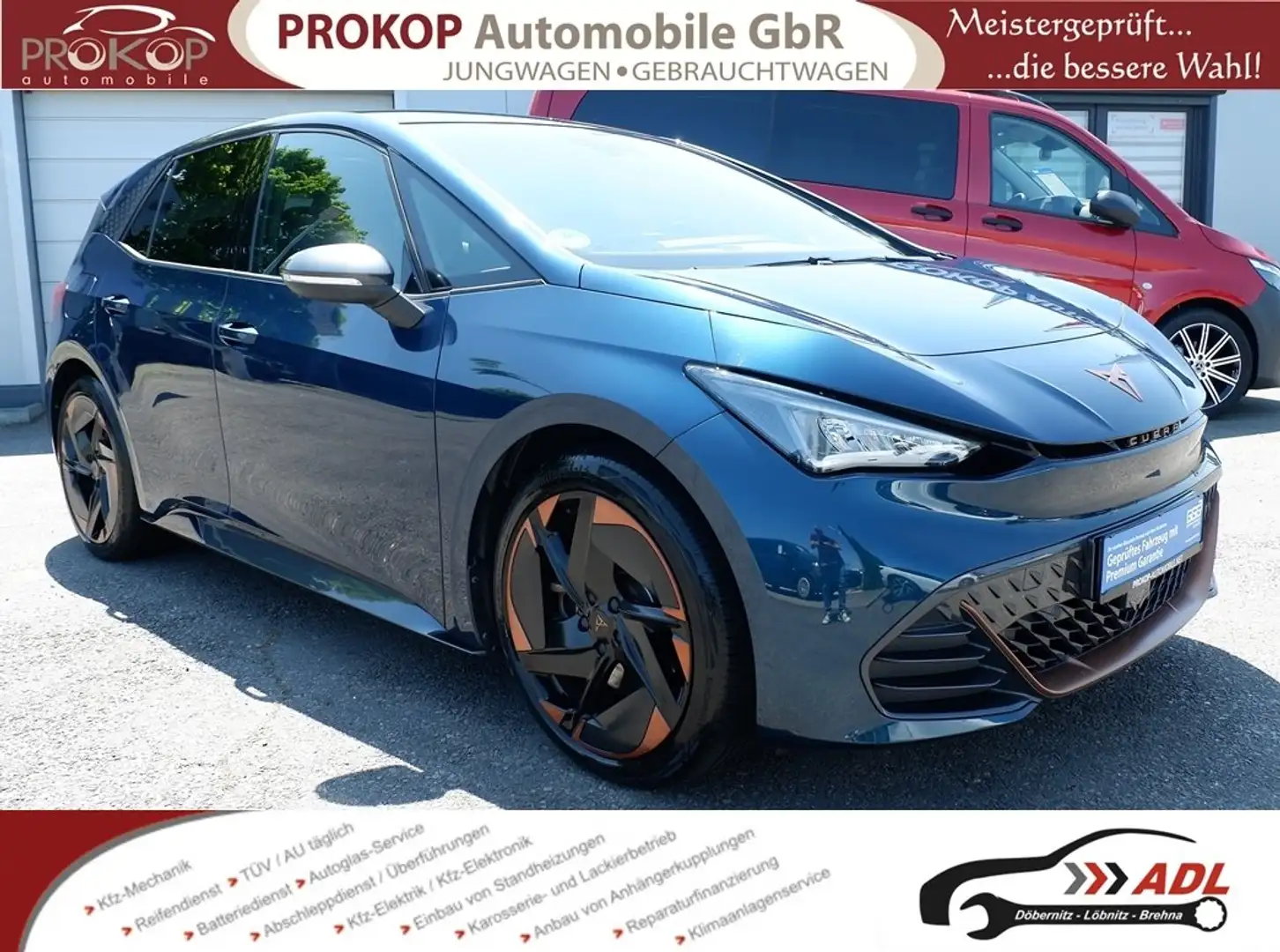 CUPRA Born 170 kW Kam Dinamica Wärmepumpe Pano 20" Beats Blau - 1