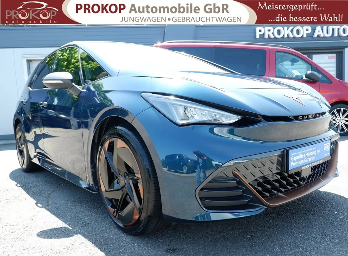 CUPRA Born 170 kW Kam Dinamica Wärmepumpe Pano 20" Beats Blau - 2