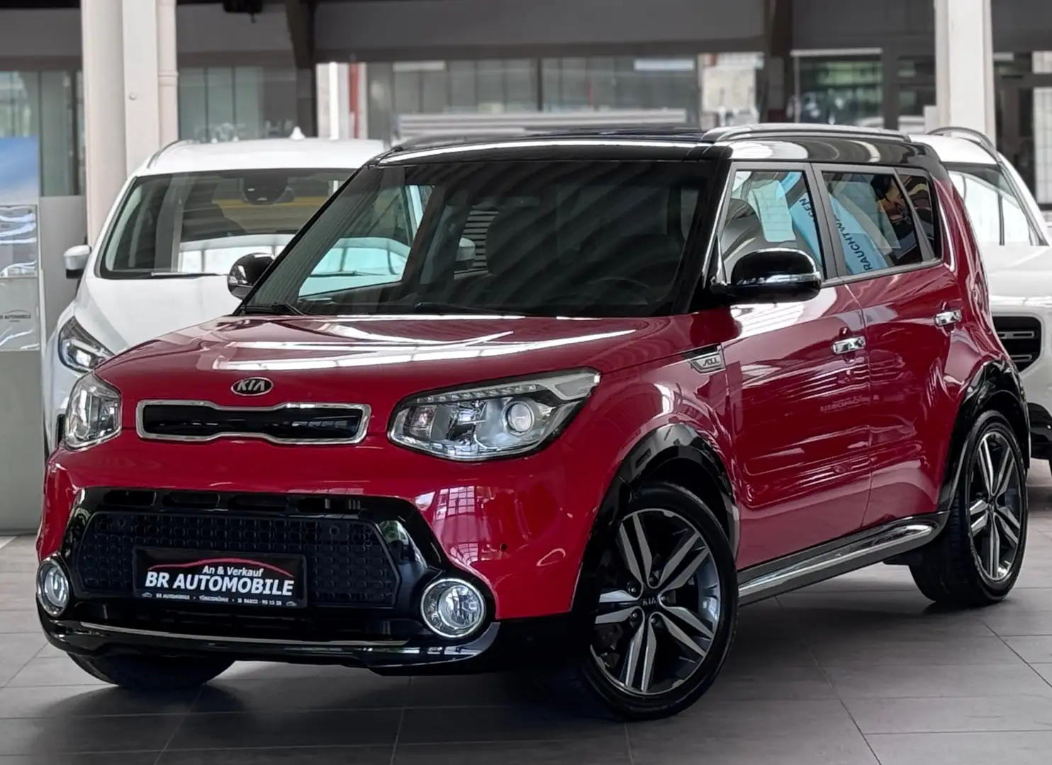Kia Soul Spirit*1.Hand*Automatik*Navi*Kamera*4xSHZ*LHZ Rouge - 1
