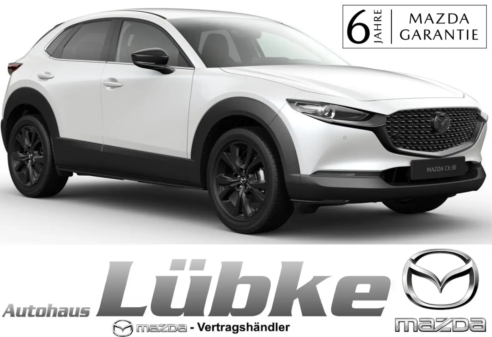 Mazda CX-30 2.5 G-140 6AT Nagisa *360°*BOSE*Teilleder* Blanc - 1