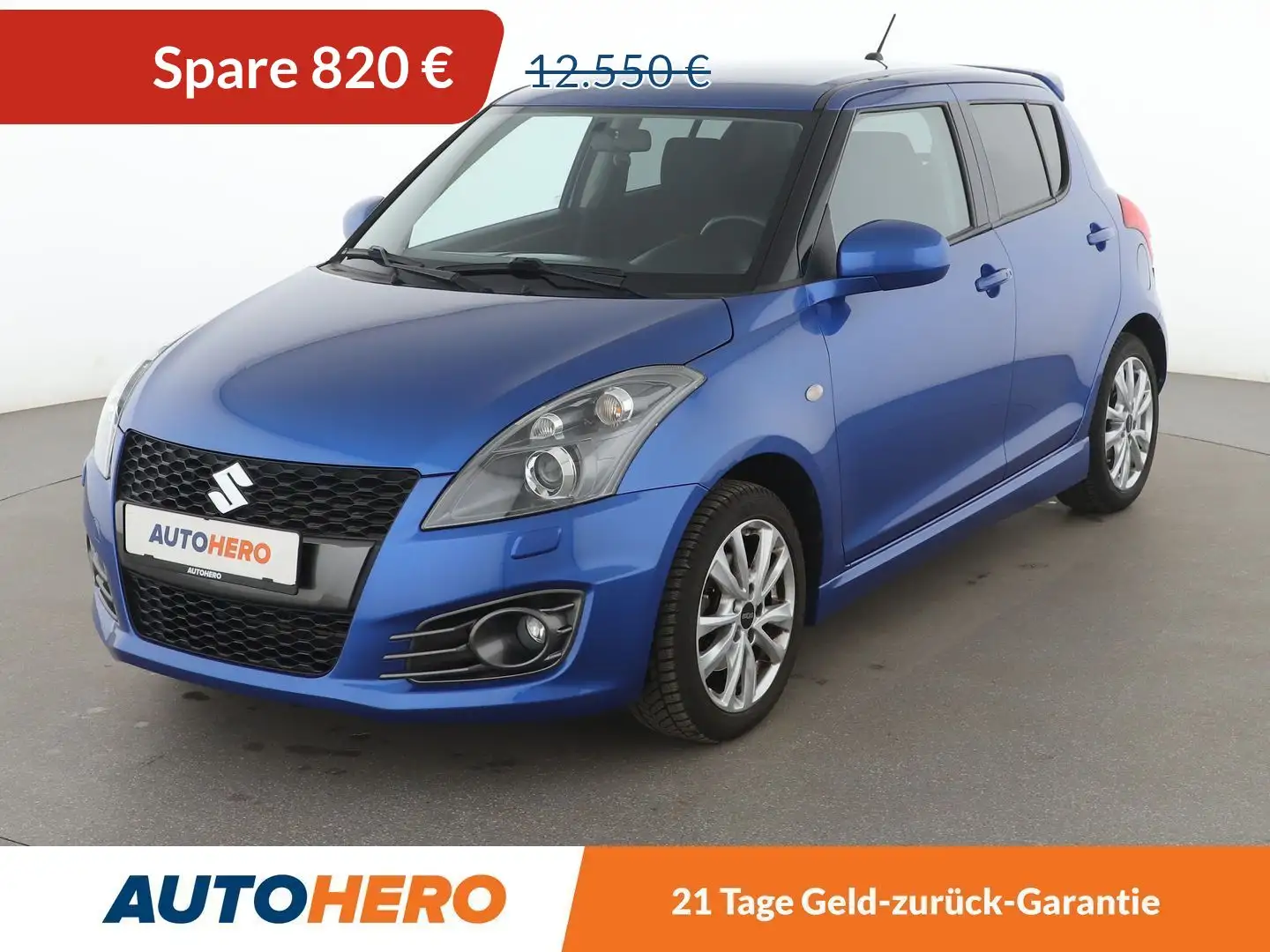 Suzuki Swift 1.6 Sport *SHZ*KLIMA*GARANTIE* Modrá - 1