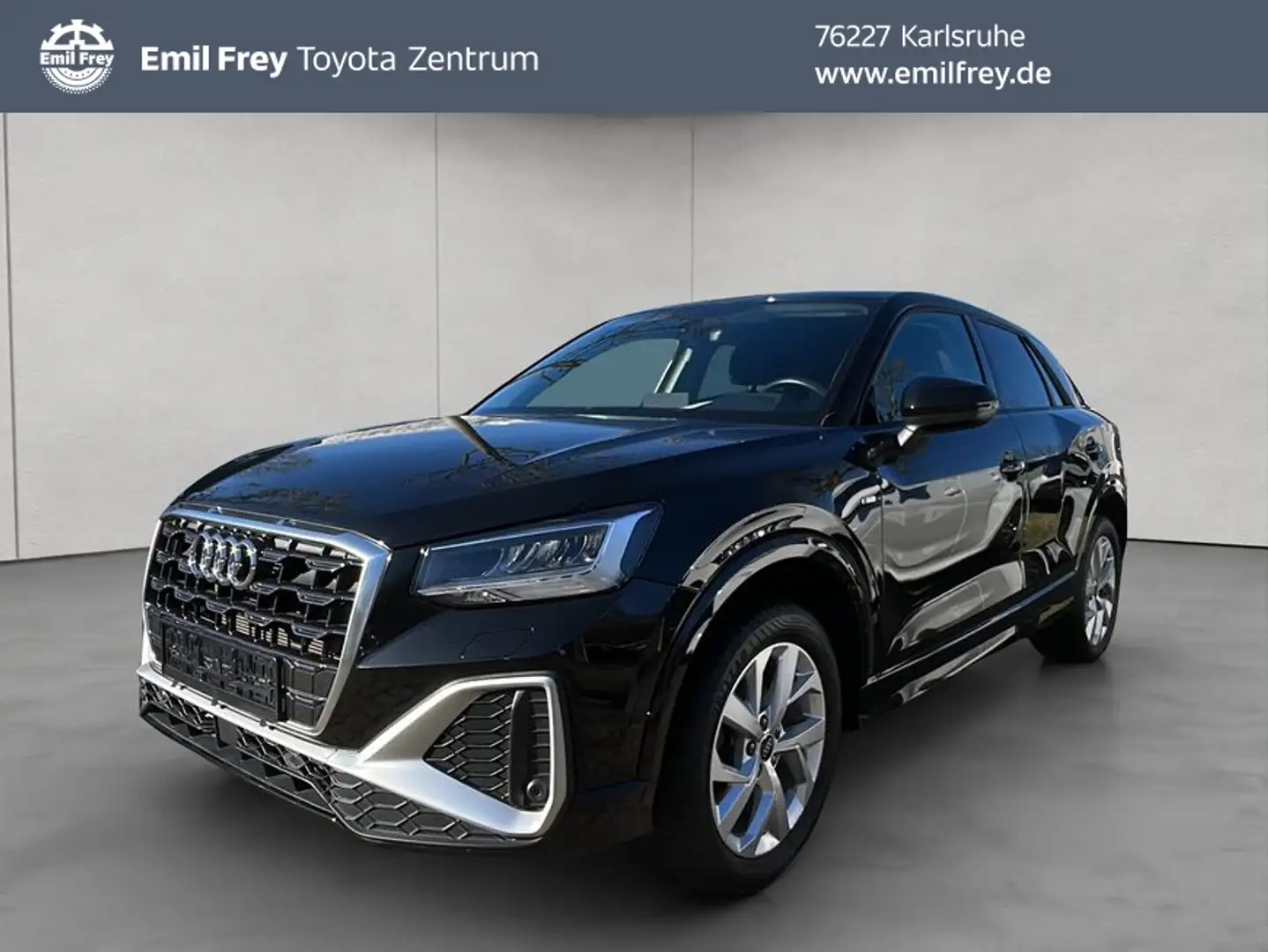 Audi Q2 35 TFSI S tronic S line Keyless, LED, SHZ Negro - 1