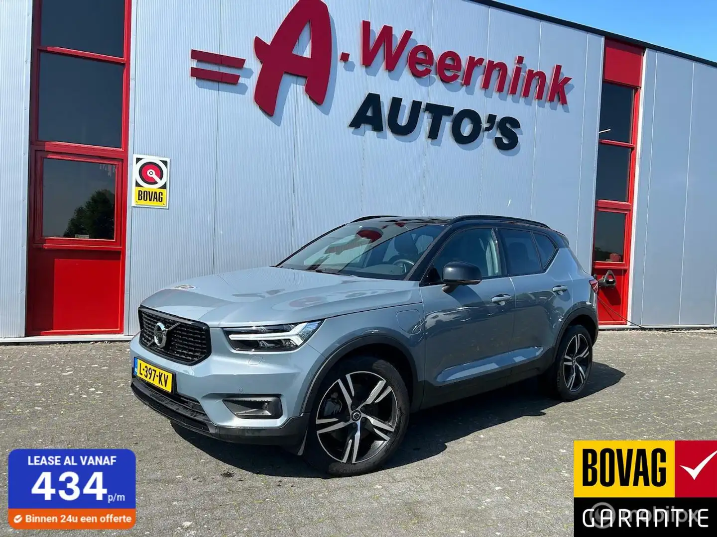 Volvo XC40 1.5 T4 Recharge Business Pro Grau - 1