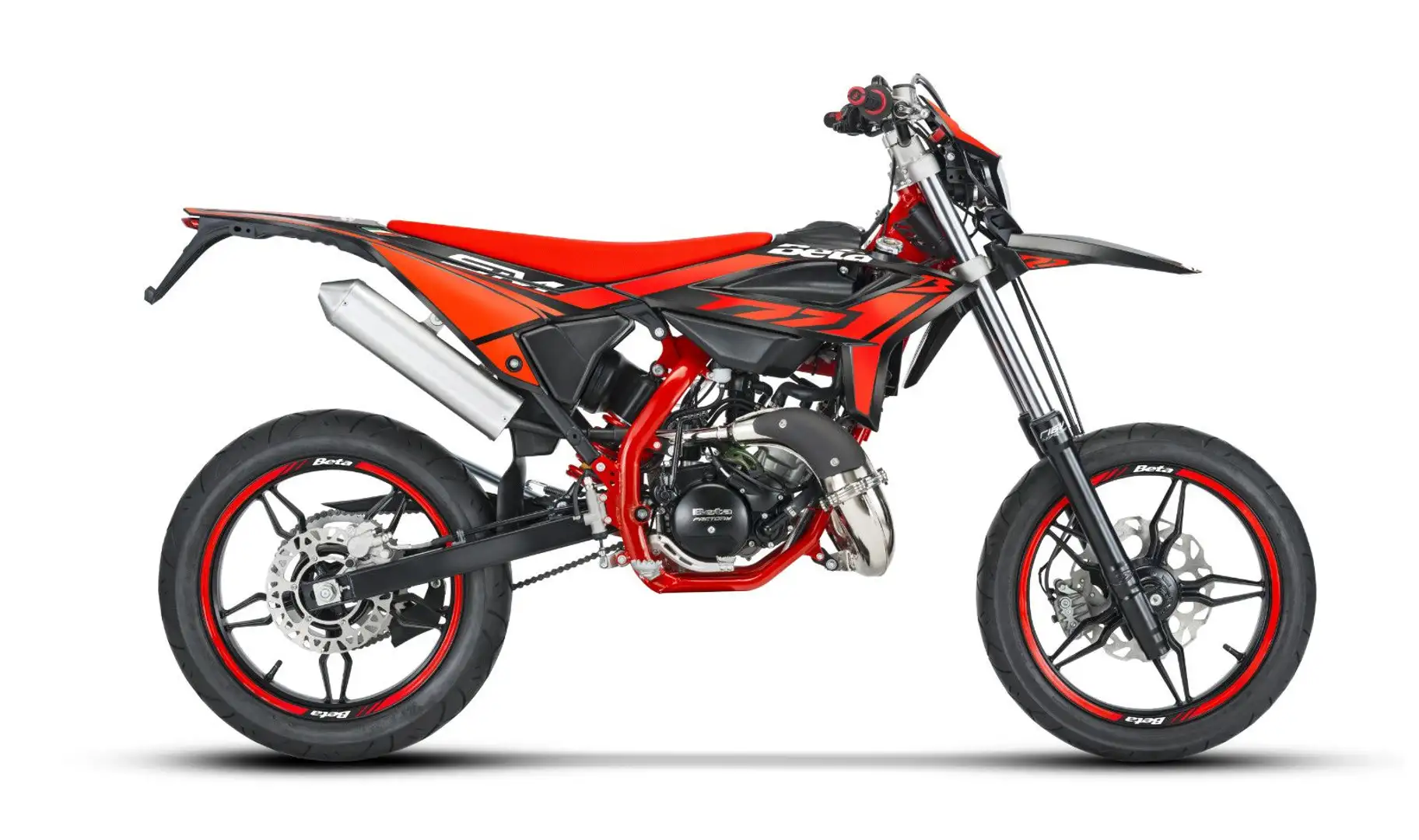 Beta RR 50 SPM LS Sport schwarz/weiss Low seat 2025 Negro - 2