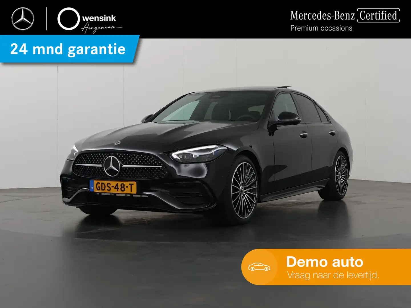 Mercedes-Benz C 180 AMG NIGHT Premium Plus | Head Up Dsiplay | Panoram Fekete - 1