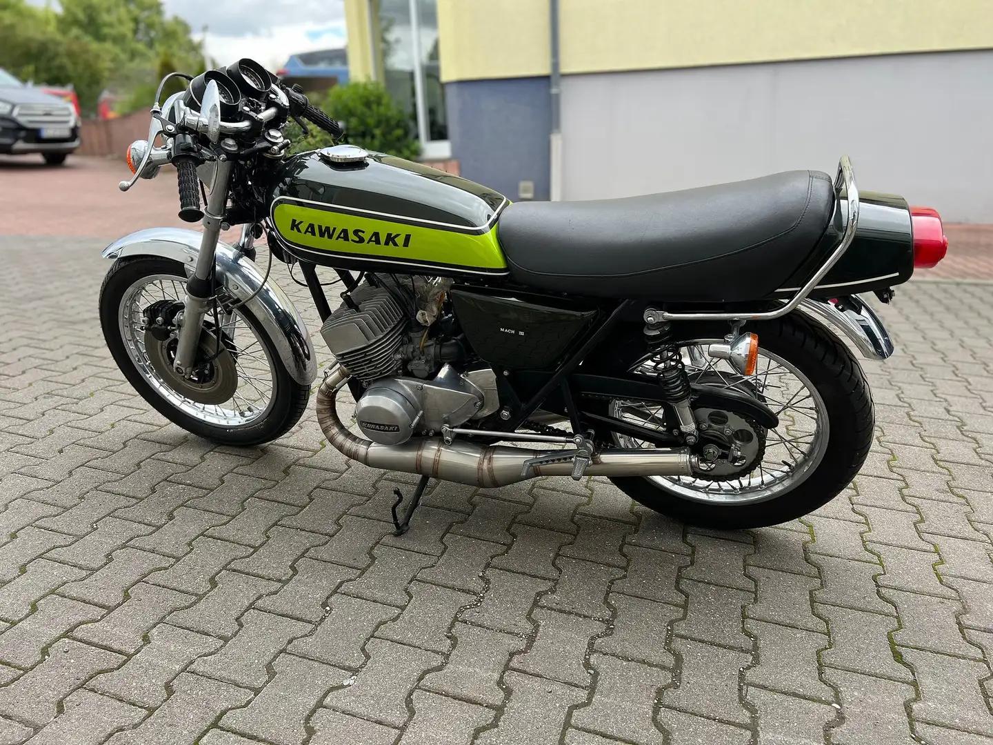 Kawasaki 500 H1 Grün - 1