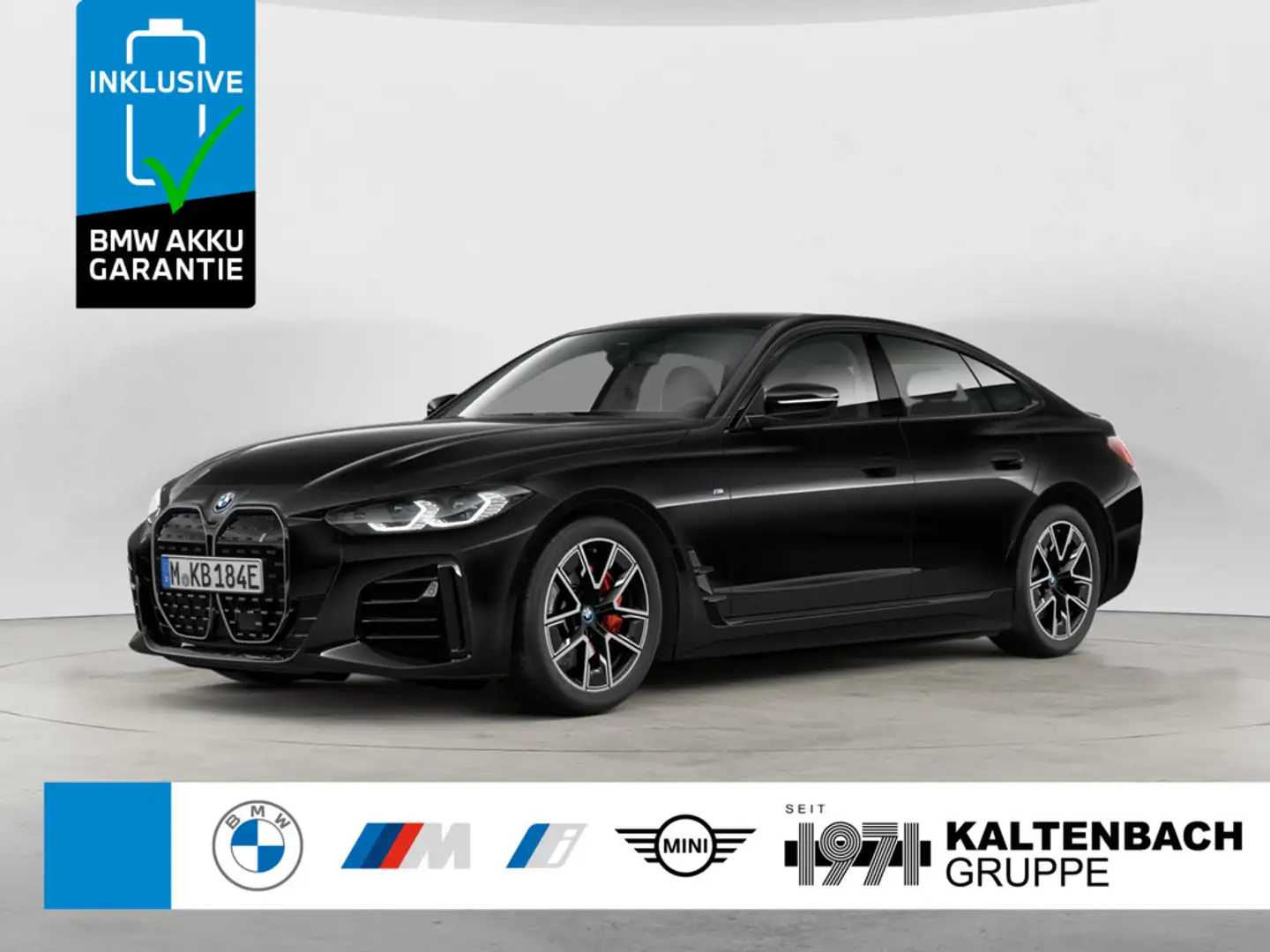 BMW i4 Gran Coupe 35 eDrive M-Sport Pro LASER Schwarz - 1