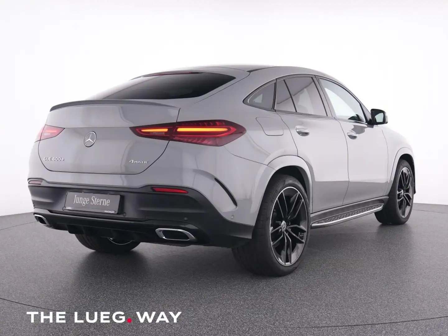 Mercedes-Benz GLE 400 e 4M Coupe AMG+MBUX+MBeam+Airma+Head+22" Grey - 2