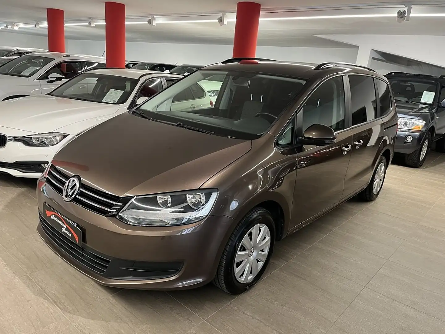 Volkswagen Sharan 2.0 TDI Brun - 1