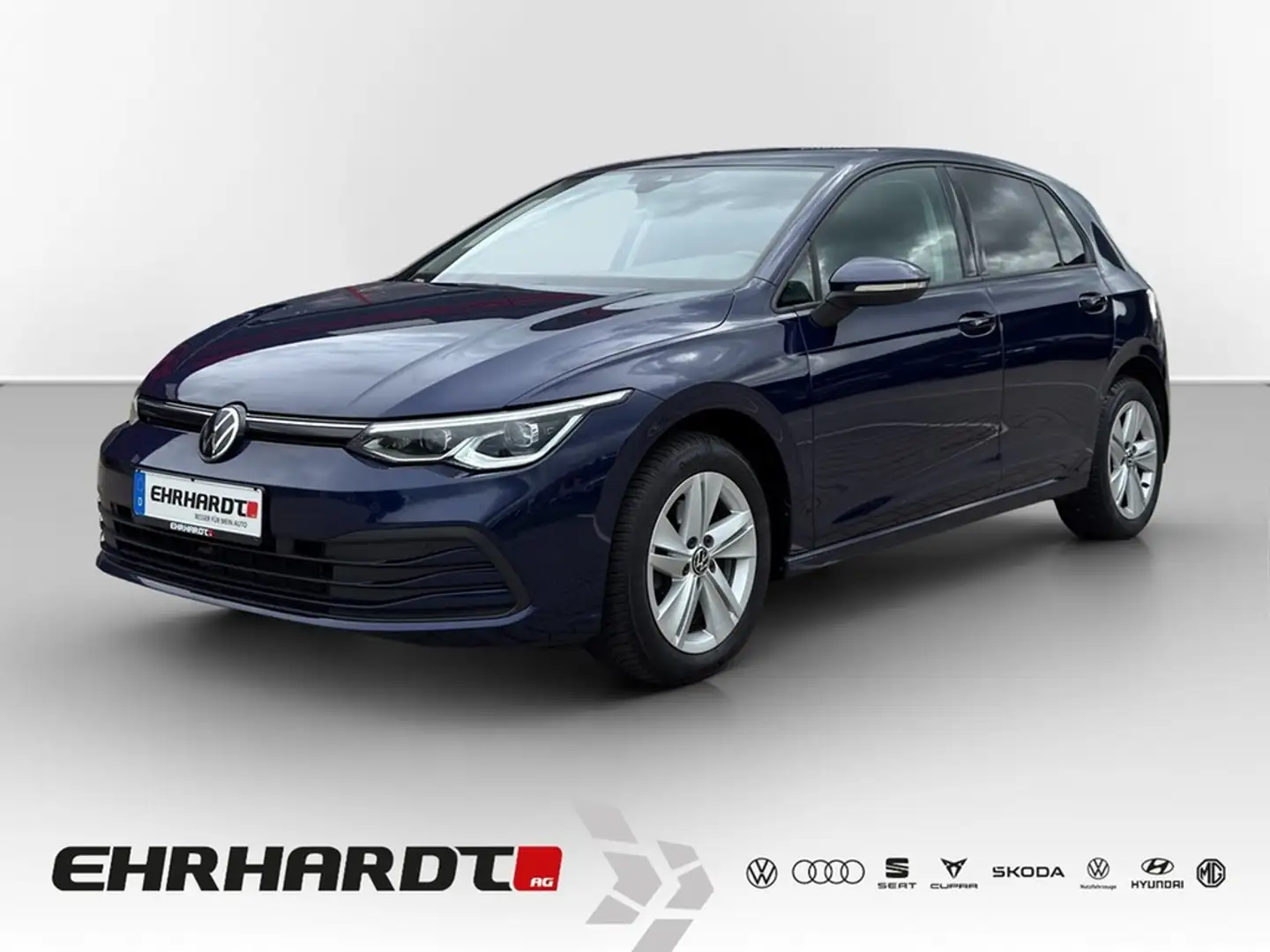 Volkswagen Golf VIII 1.5 TSI Life STHZG*IQ-LIGHT*NAV*SHZ*PDC*VI... Bleu - 1
