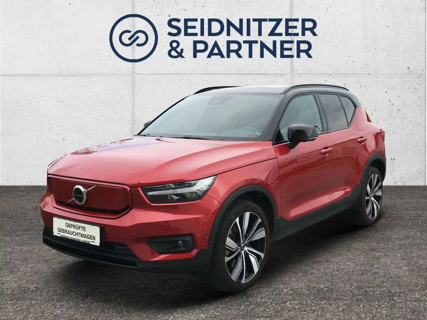 Volvo XC40 Twin Pro Pure Electric AWD - 78kWh Rouge - 1